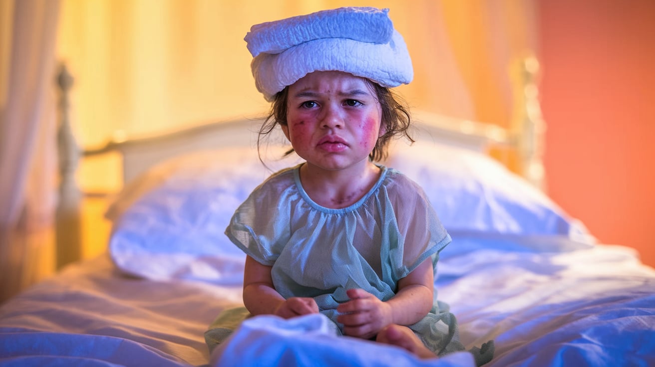 آبله مرغان در کودکان