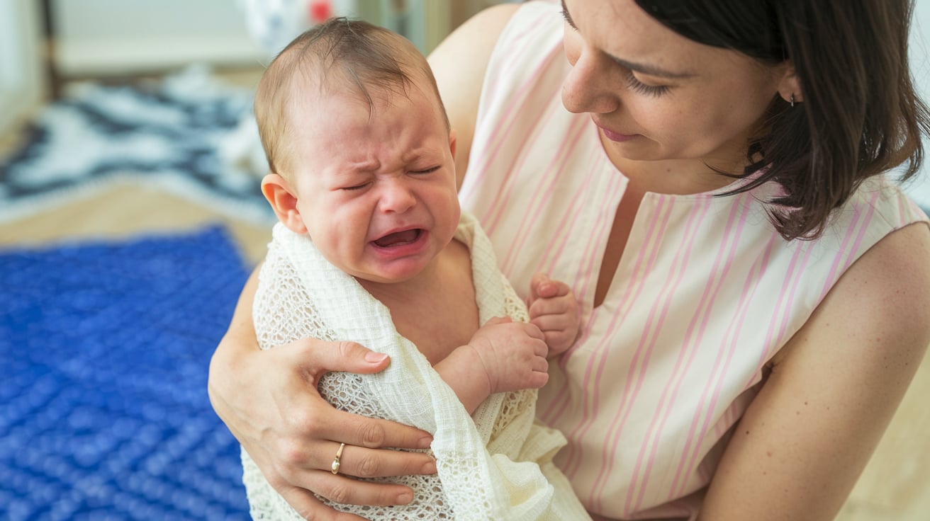 گریه نوزاد | مرکز پارسیان مهرپرور
