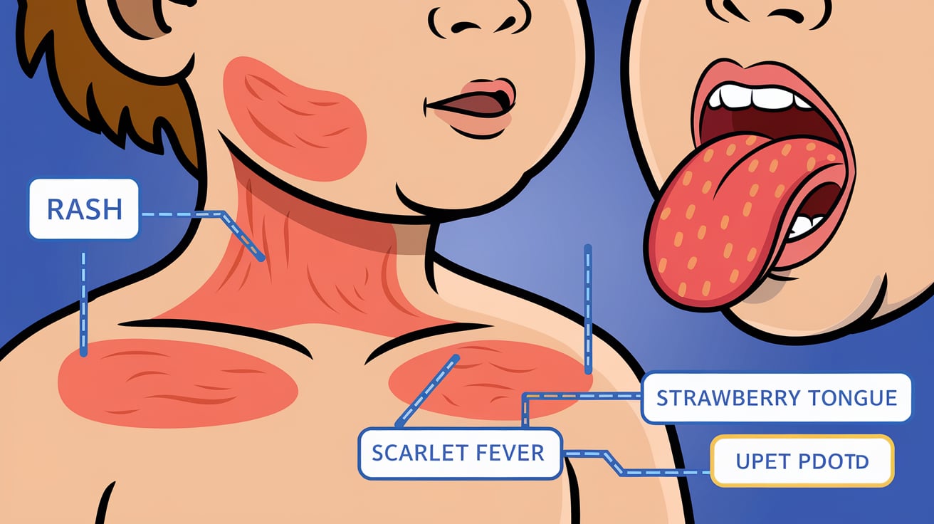 علائم بیماری مخملک در کودکان