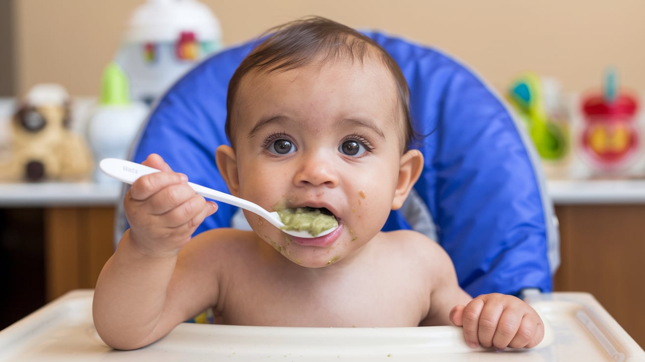 غذای کمکی نوزاد