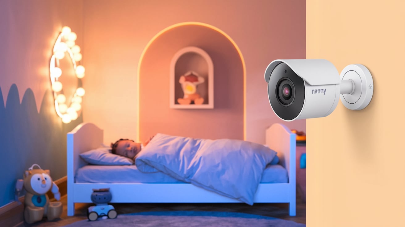 دوربین کنترل پرستار و کودک