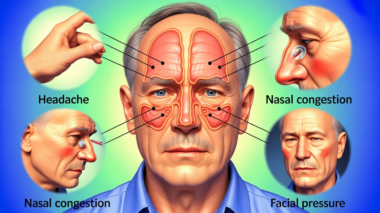 علائم سینوزیت | مرکز پارسیان مهرپرور