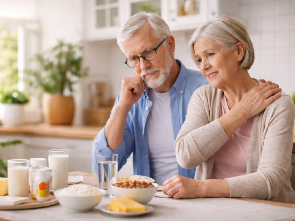 کمبود کلسیم در سالمندان و درد مفاصل | مرکز مهرپرور