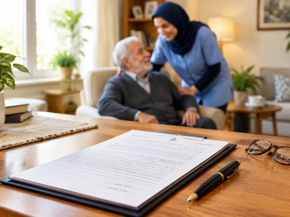 قرارداد پرستار سالمند | مرکز پارسیان مهرپرور