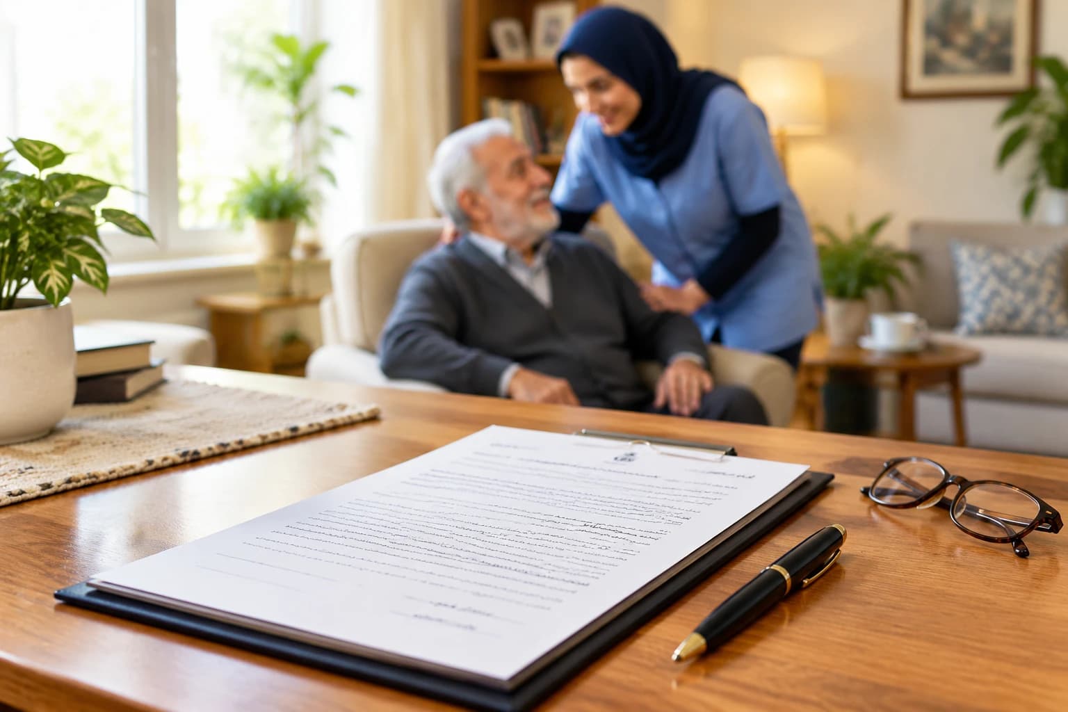 قرارداد پرستار سالمند | مرکز پارسیان مهرپرور